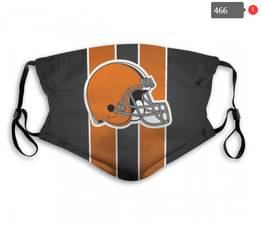 NFL Cleveland Browns #3 Dust mask with filter